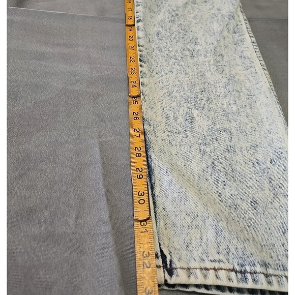 Vintage 80s 90s Wrangler Jeans Women's Size 16 Tapered Acid Wash Western  Denim - Picture 14 of 16